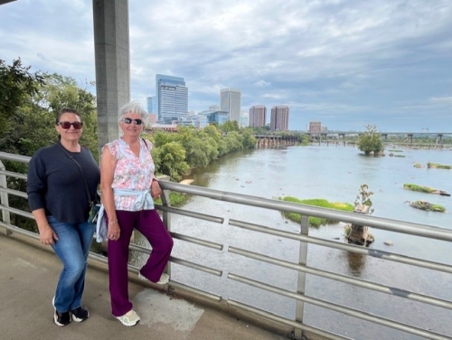 Admiring Richmond, VA.