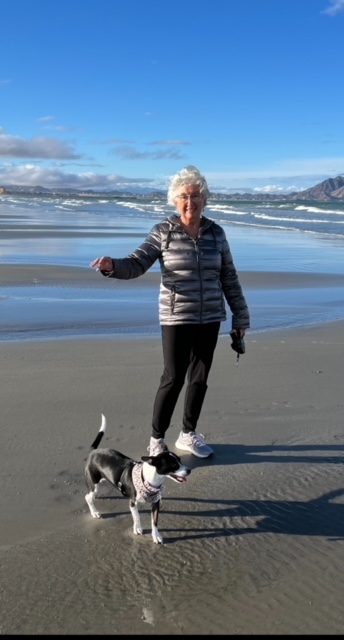 San Felipe, our dog Mia